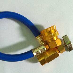 R134A recharge hose 制冷剂补充管汽车空调加氟管