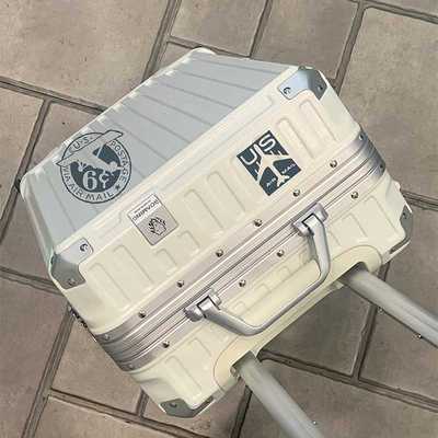 漫游 ROAMING 5577铝框行李箱24轻音万向轮旅行箱拉杆箱26登机箱