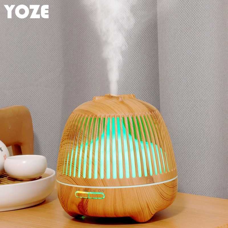 超声波定时木纹香薰机高级家用插电款鸟笼香薰扩香器自动大容量