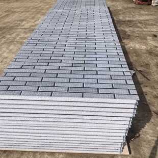 砖纹彩钢夹心EPS泡沫板围挡板 小草纹彩钢泡沫夹心板