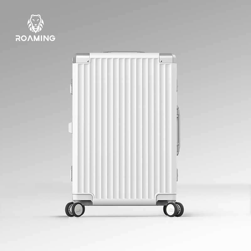 漫游 ROAMING 2108铝框行李箱轻音万向轮旅行箱24登机箱20寸皮箱