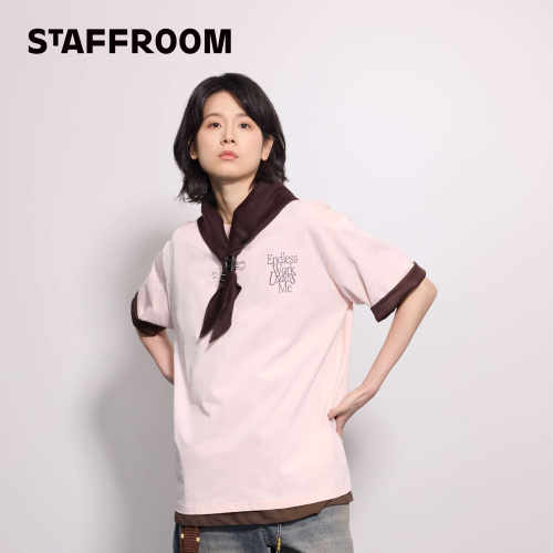 印花实在做不完T恤STAFFROOM