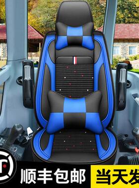 挖土机小松座椅套pc200/210/220/240/350/360-8怪手坐垫四季全包