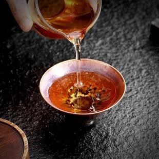 建盏茶杯单只茶盏主人单杯纯手工陶瓷茶碗功夫茶具品茗单个 紫金