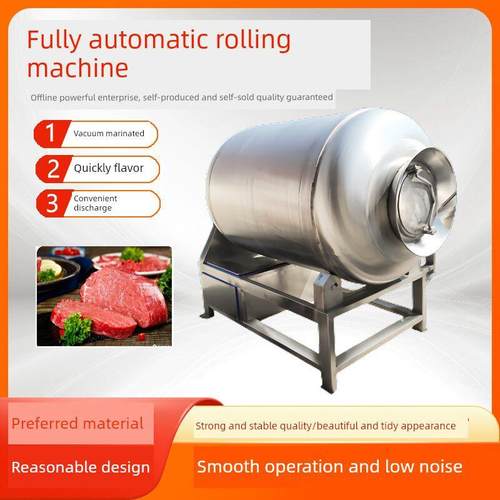 采购产品商业真空滚动机器，肉类产品，快速腌制和品尝设备，鸡片
