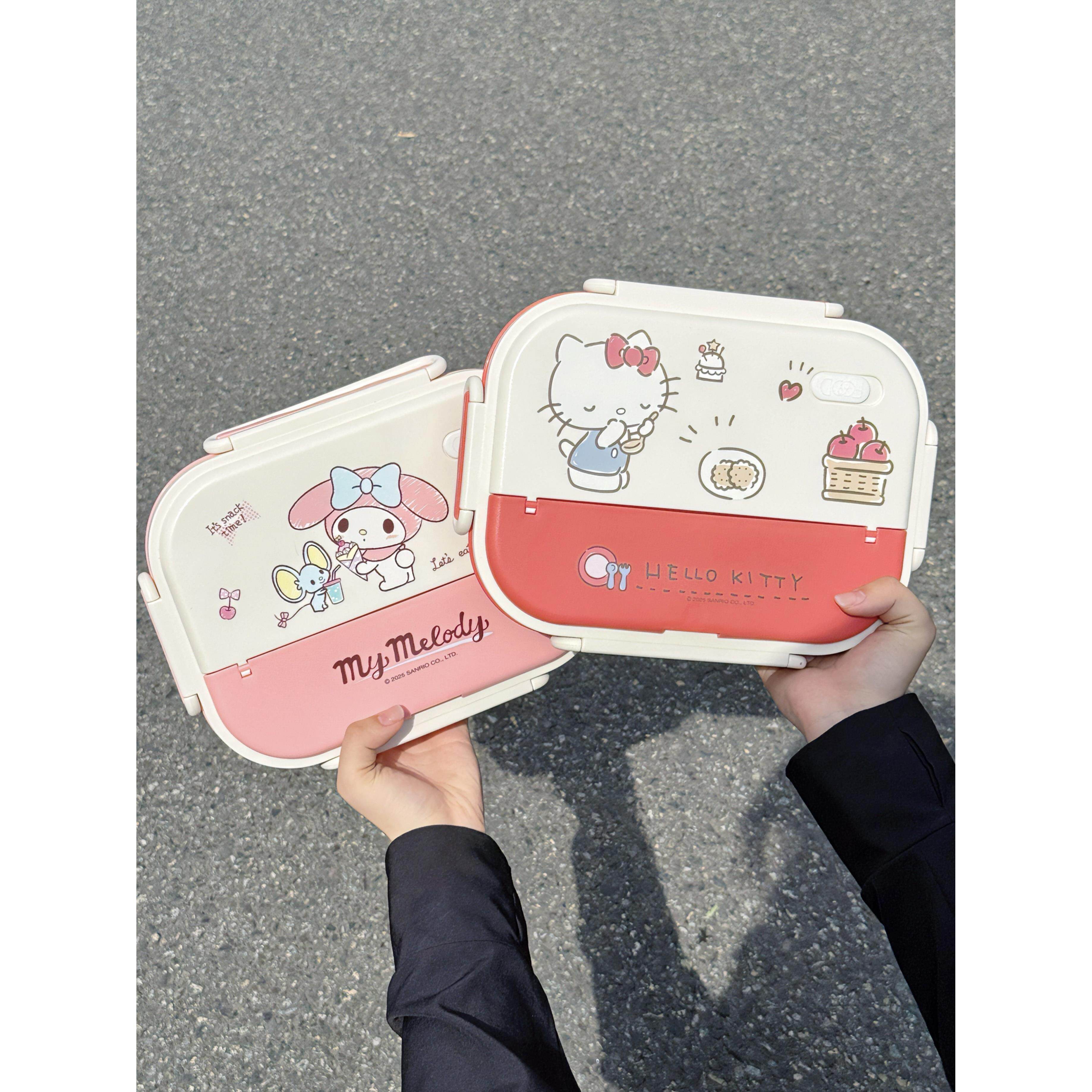 儿童保温盒316不锈钢高颜值可爱饭盒小学生上学专用分格便当餐盒