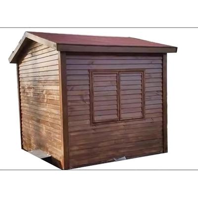 防腐木小木屋设备工具房户外庭院别墅空调储物间花园木房子可定制