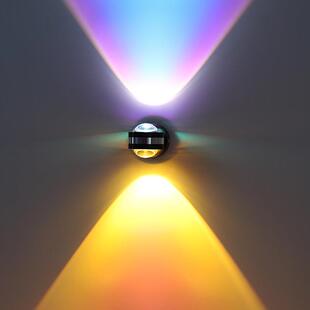 落日灯双壁灯电视床头装饰画 画壁灯客厅沙发投射灯氛围洗墙灯射