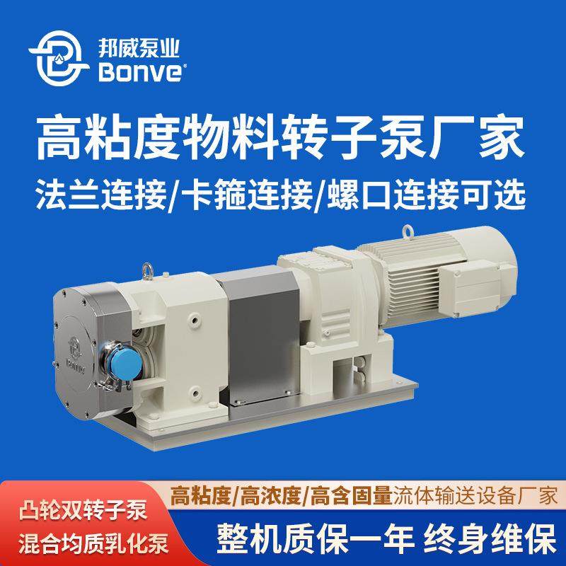 BONVE源头厂家直供催化剂输送变频耐高压不锈钢凸轮转子泵上料泵,五金/工具,其它泵类型,淘宝优惠券,粉丝福利购,淘宝优惠卷