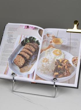 样板间厨房装饰食谱菜谱书架硬壳真书英文西餐厅美食杂志软装摆件