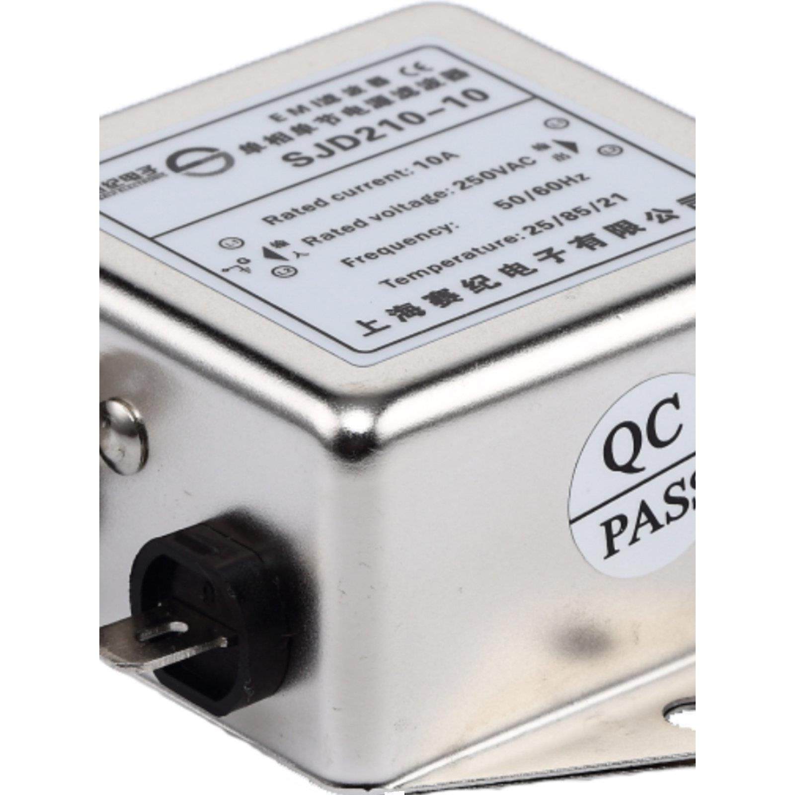 赛吉半单相交流电源滤波器220V抗干扰Sjd210-6A10A20A30A50A,影音电器,电源滤波器,淘宝优惠券,粉丝福利购,淘宝优惠卷