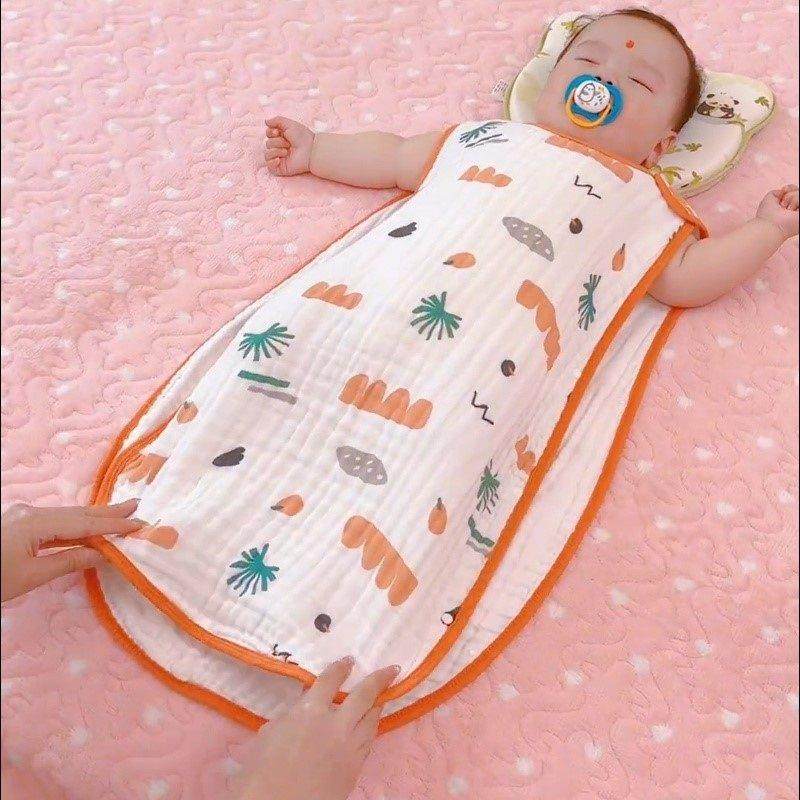 婴儿睡袋夏季薄款空调房纱布无袖纯棉防惊跳宝宝背心新生儿防踢被,婴童用品,睡袋/防踢被,淘宝优惠券,粉丝福利购,淘宝优惠卷
