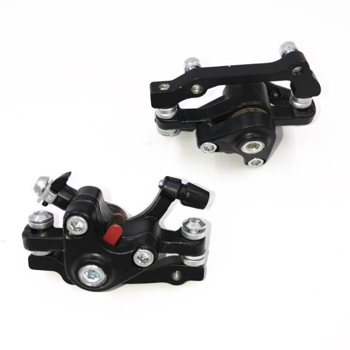 一迪小哈雷电动滑板车专用配件碟刹器碟刹盘刹车装置刹车片刹车皮