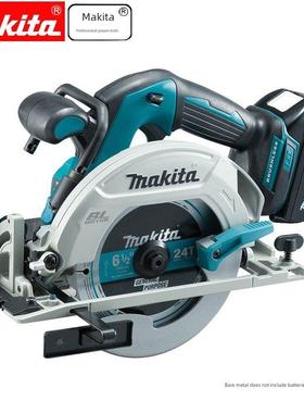 牧田电圆锯DHS680RMJ锂电池充电式无刷木工DIY手提锯切割机