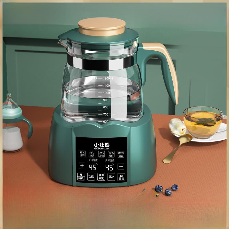 小壮熊家用恒温烧水壶婴儿冲奶调奶器热水保温泡奶粉温奶暖奶器