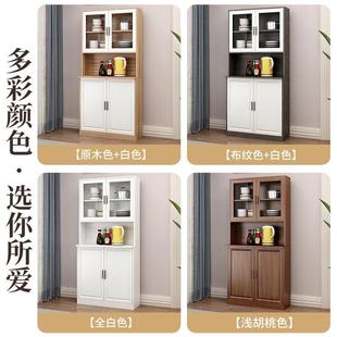 多功能餐边储简物柜杂物现柜靠墙用轻奢简约代餐家厅柜易餐边柜1