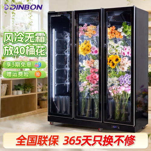 顶邦鲜花柜花店专用柜鲜花冷柜