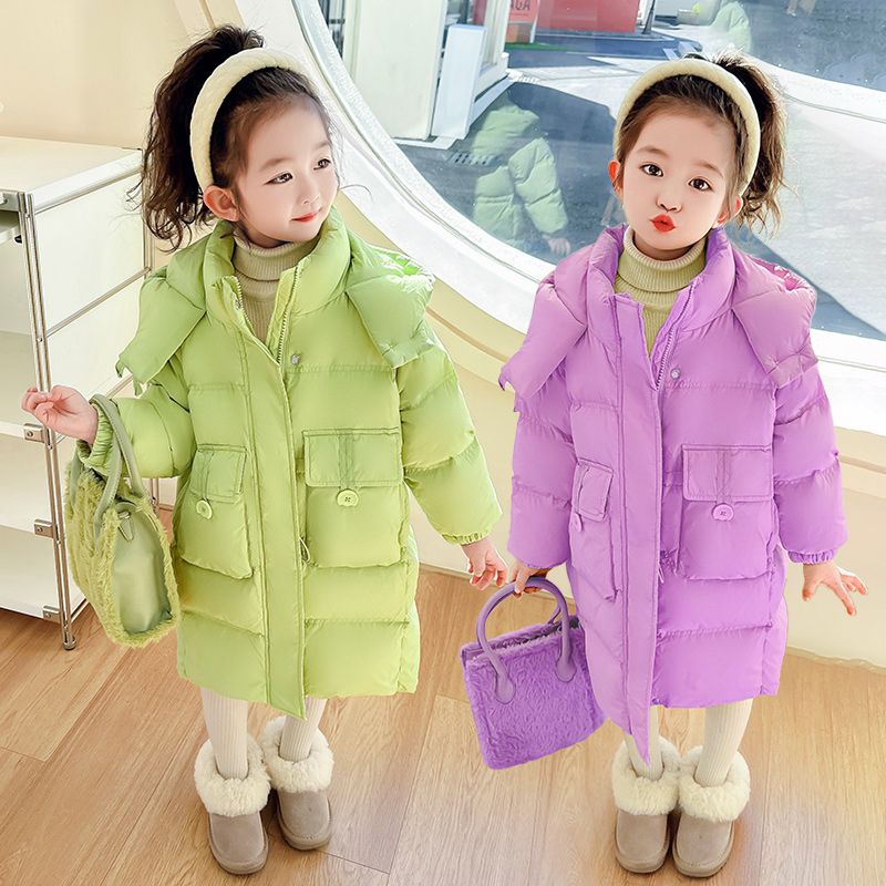 品牌童装儿童冬季洋气时髦羽绒服