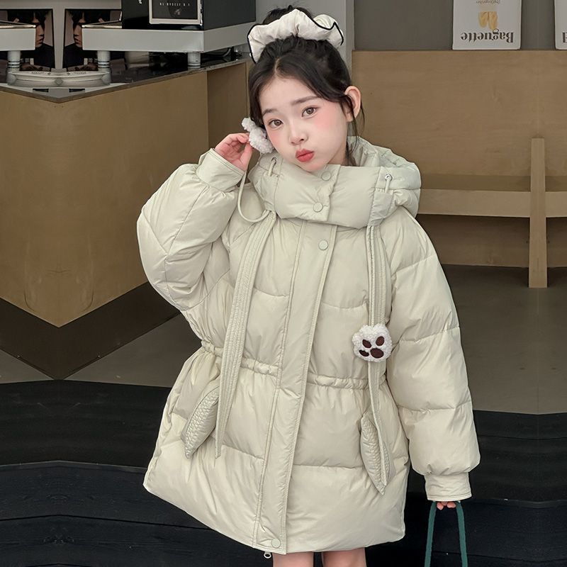 正品亲子儿童冬季韩版潮流羽绒服