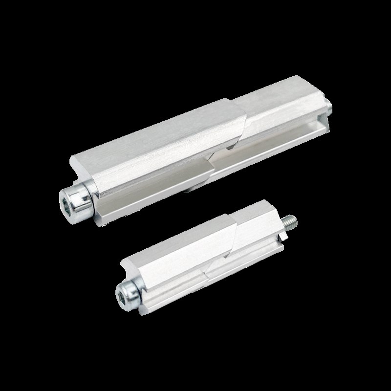 热销工业欧标铝型材平行夹紧块一字连接加长并排对接内置固定无需