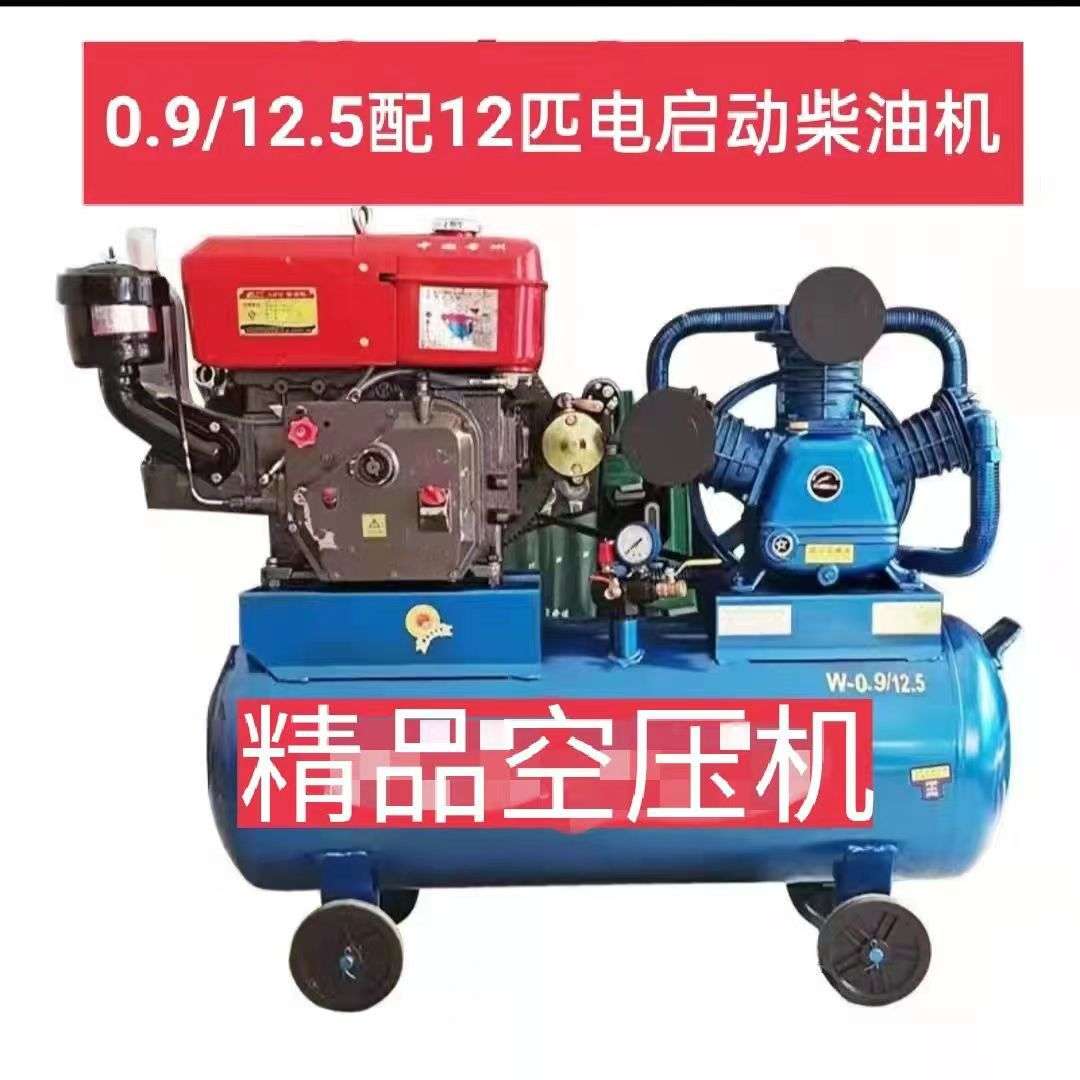 柴油机空压机流动补胎空压机高压打气泵打黄油储气罐