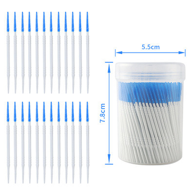 Double-ended toothpick soft silicone toothpick