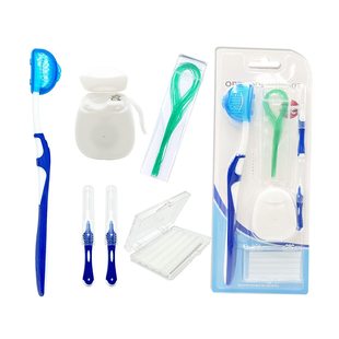 Orthodontic dental wax threader orthodontic kit