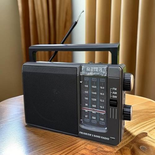 老式无线电充电便携式多波段高音量高质量老年人简易模型