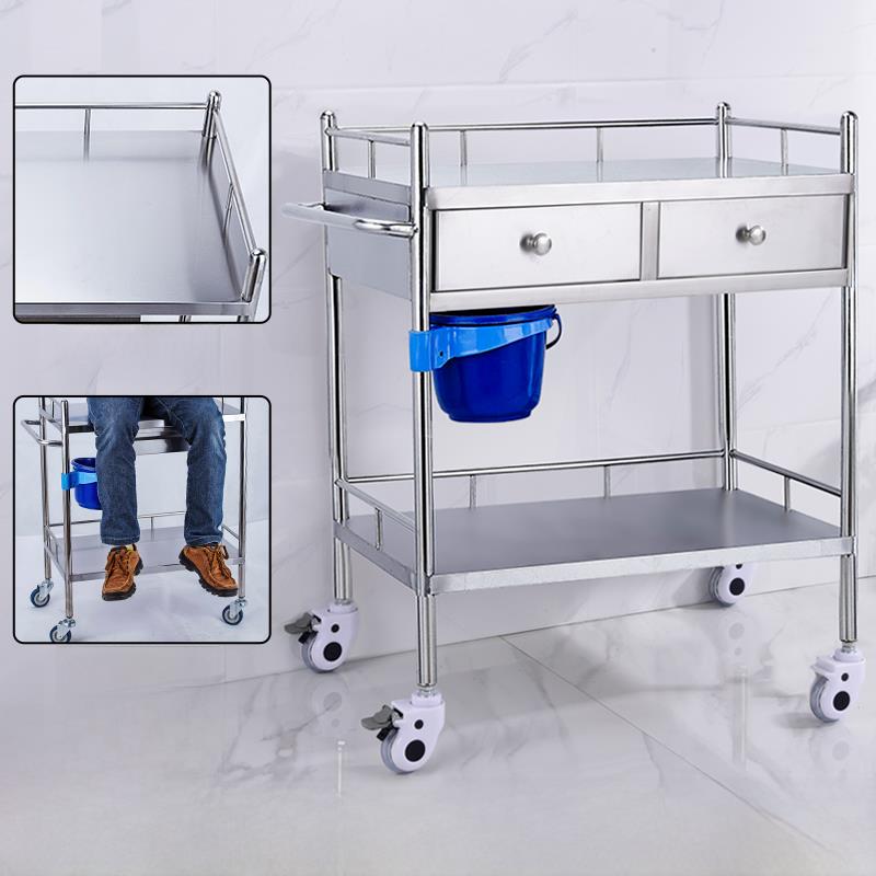 304医疗推车，设备推车，换药手术推车，纹身美容护理推车，不锈