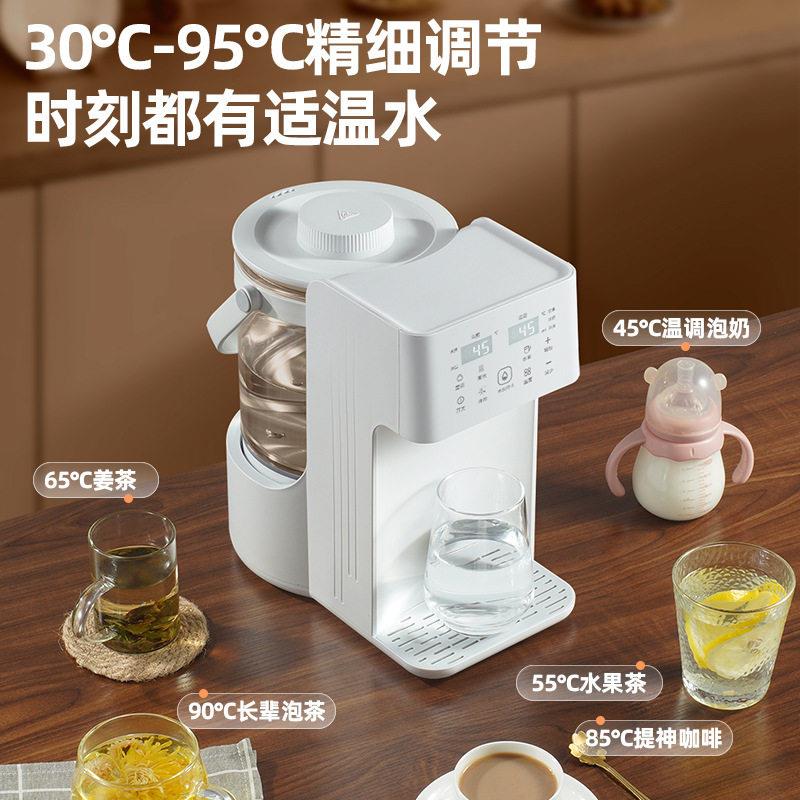 110V恒温电热水壶家用即热饮水机热水机婴儿冲奶机烧水壶台湾小型
