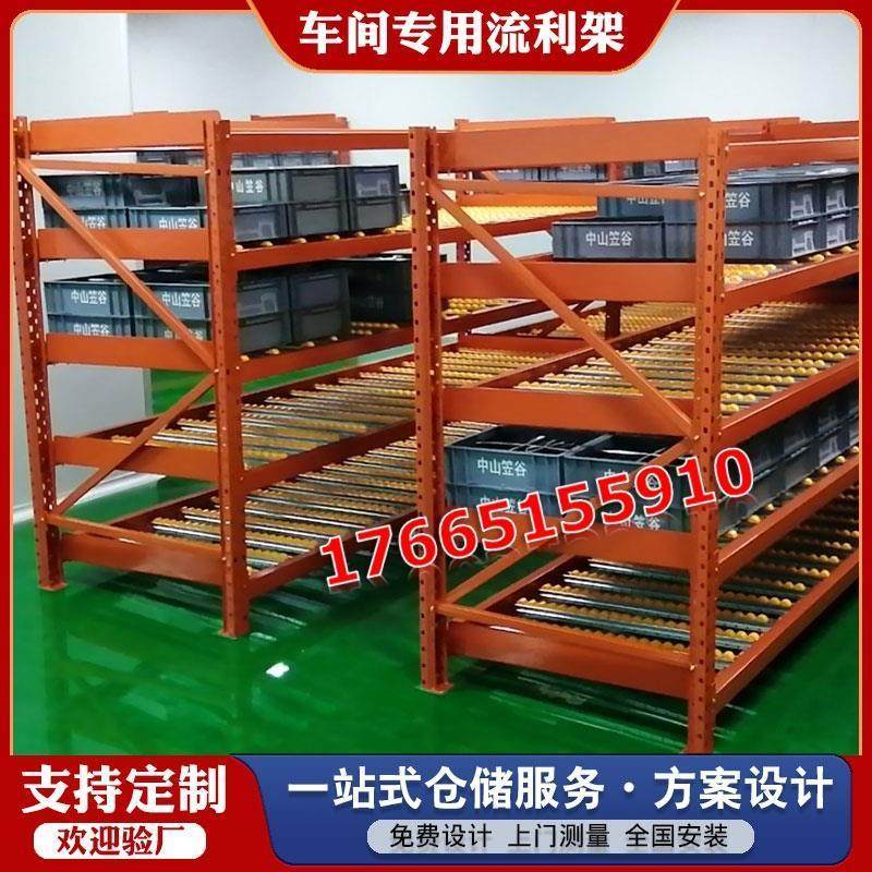 仓库车间分拣先进先出滑轮滚轮线棒式重型流利条滚筒货架流利货架,商业/办公家具,流利货架,淘宝优惠券,粉丝福利购,淘宝优惠卷