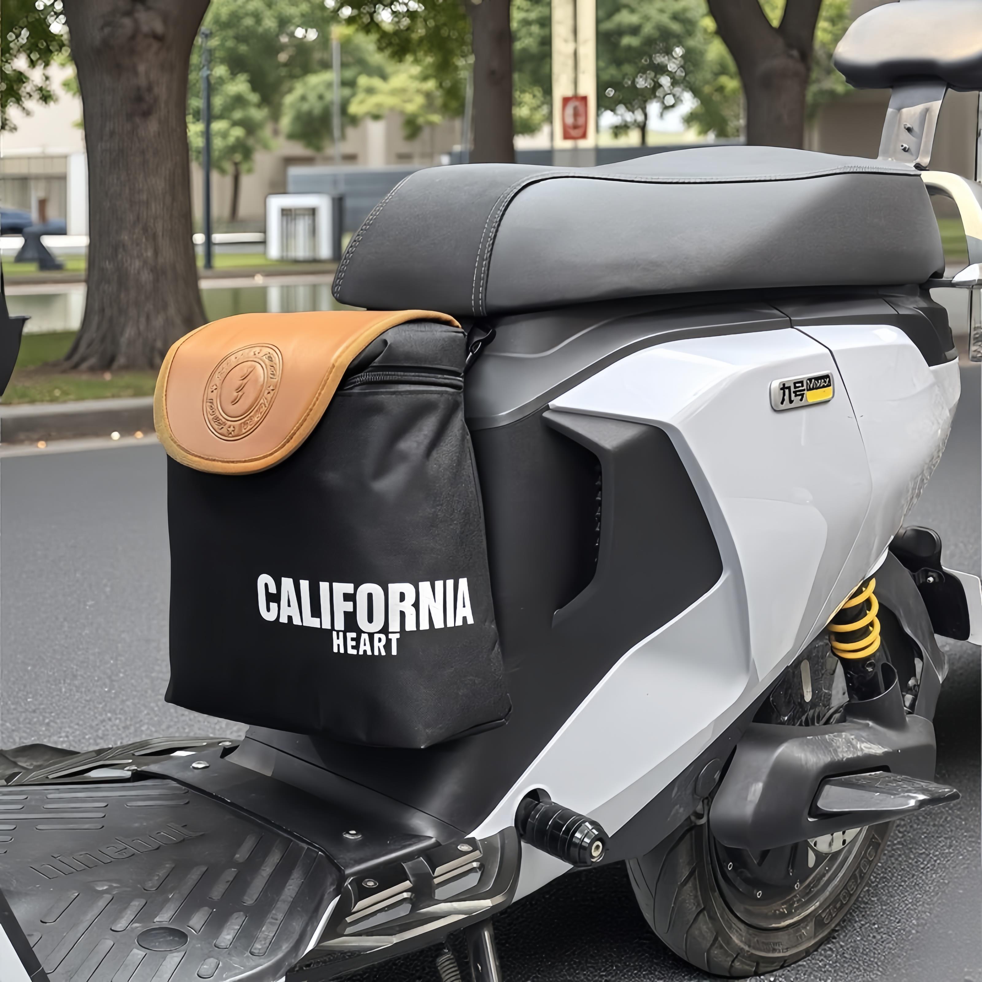 滑板车通用座桶包原创电动车前置挂包雨衣充电器收纳电动车后尾包