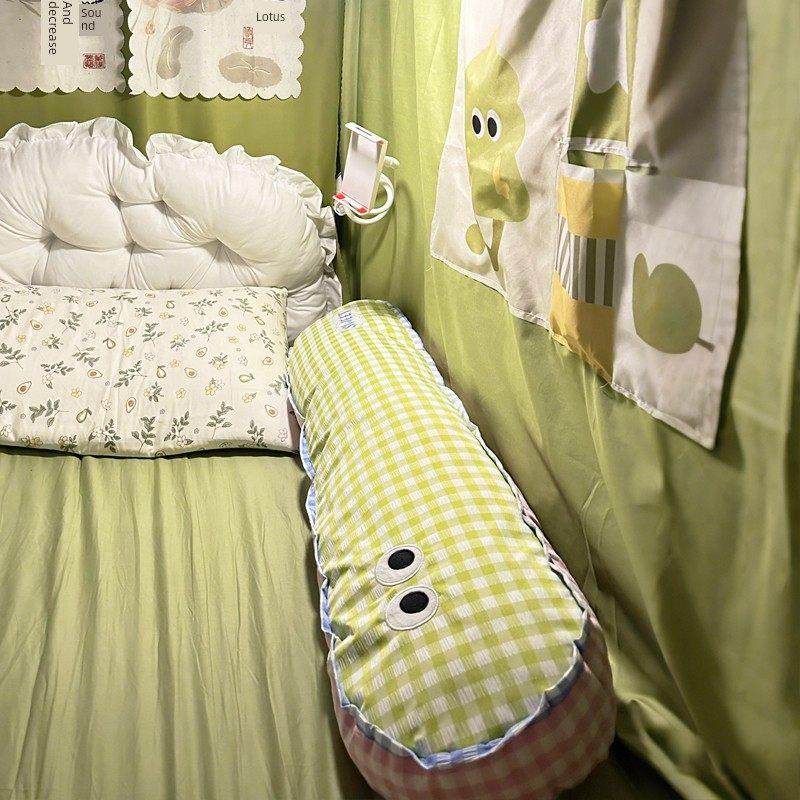 枕头床边宿舍学生床垫软袋变形神器躺下睡觉枕头床缝填充神器床好