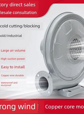 永成Cztd250W厨房离心式灶具锅炉鼓风机中压风机220V380V功能强大