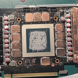 显卡显存散热铜片降温直涂硅脂不需导热垫5885700306070308090ti