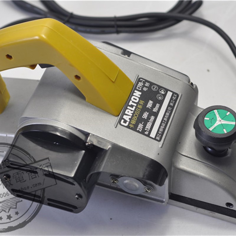 卡顿90电刨CT90-1木工刨手780WM提刨电刨子刨木机双刀片