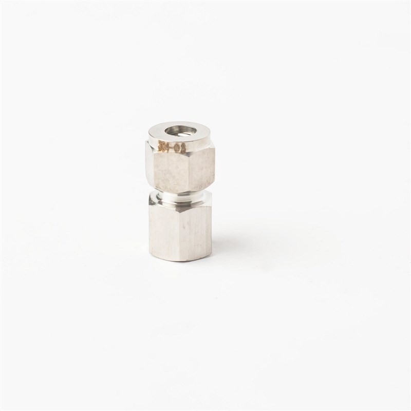 304不锈钢内丝卡套式直通接头内螺纹压力表气源管铜管接头G螺纹