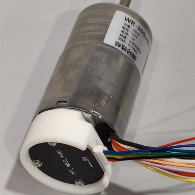 直流无刷伺服马达 DC24V  三相带霍尔 带编码器反馈 1000线 ABZ