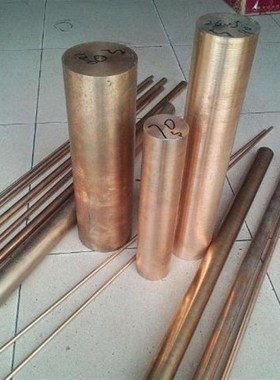 极速新品新C17200铜棒 高强度弹性铍青铜棒材 QBe2铍铜圆棒 铜合