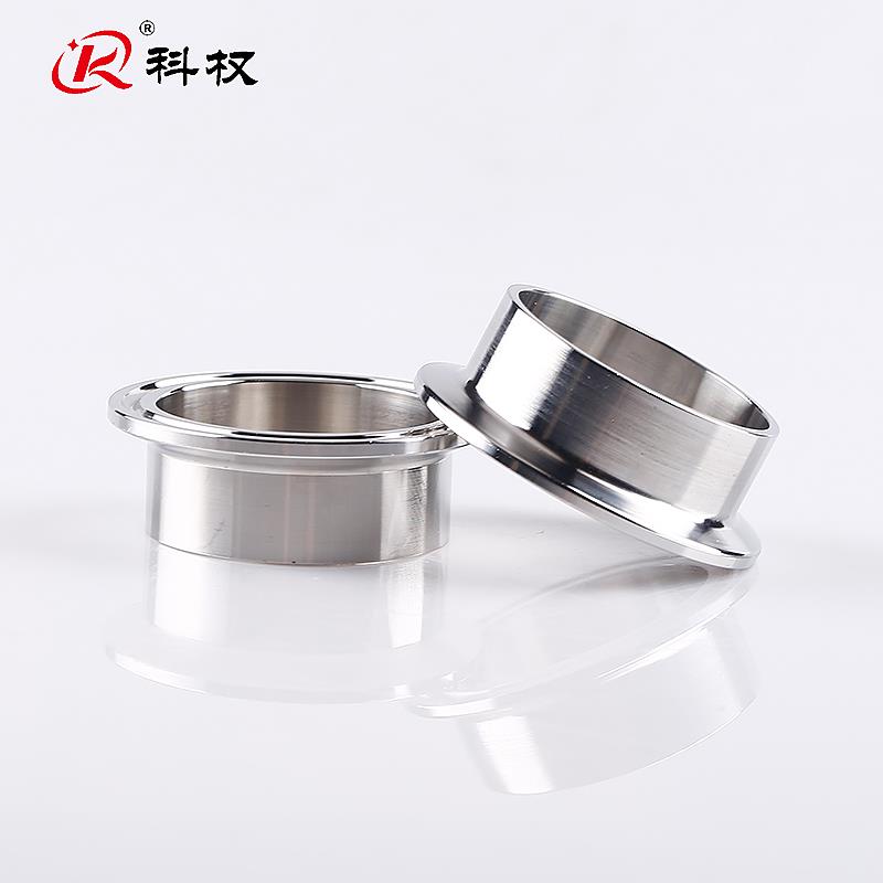 316L不锈钢快装接头大口径快速焊接端头卫生级卡箍式快开法兰卡盘