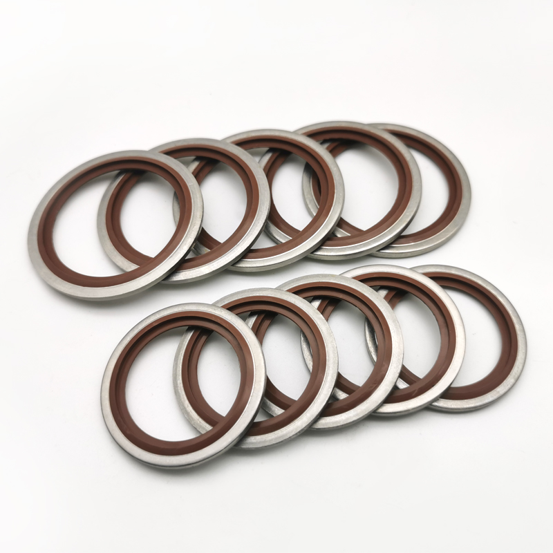 316不锈钢氟胶英制组合垫/JB982组合垫圈垫片密封圈/骨架油封
