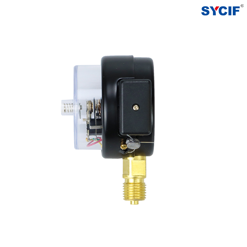 上海仪川YX-60电接点压力表 磁助式压力表0-1.6mpa压力控制器 220