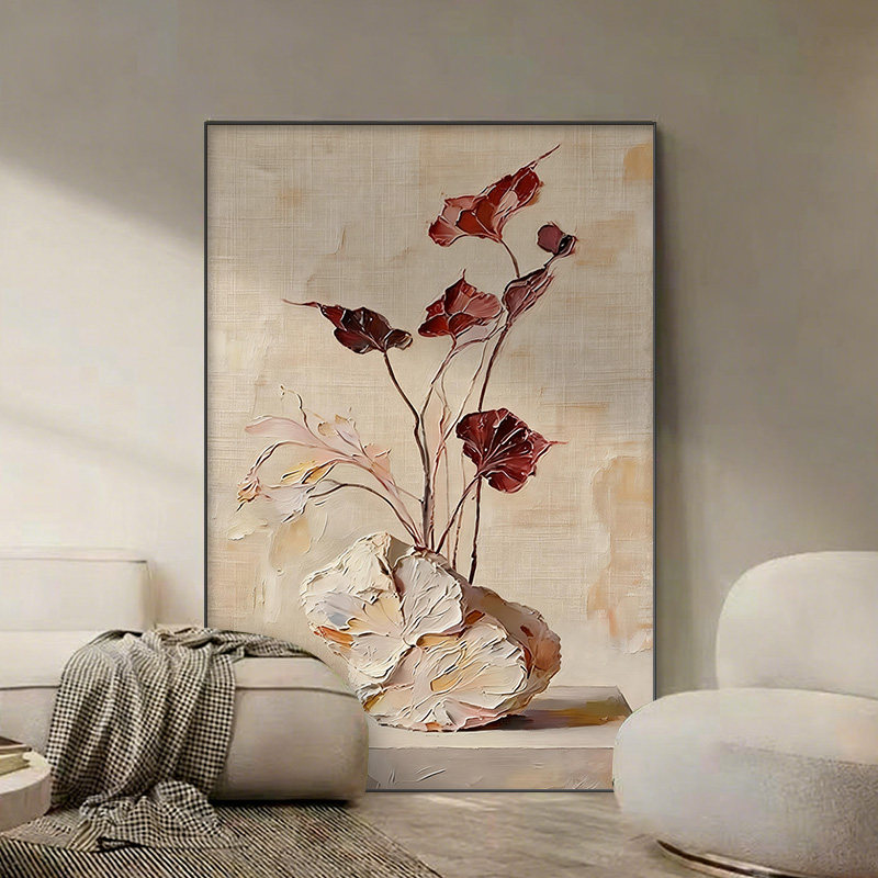 轻奢高级感艺术沙发背景墙壁装饰画现代简约餐厅客厅入户玄关挂画