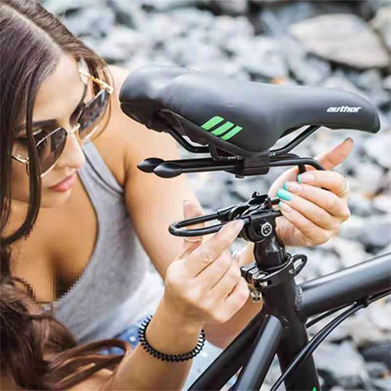 山地自行车坐垫减震器舒适车座坐弓避震悬浮装置骑行鞍座配件