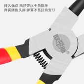 热销大号卡簧钳子多功能内外两用挡圈安装 拆卸工具卡黄钳弹簧钳扩