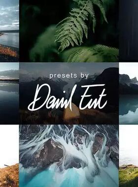 【LR PS预设】德国摄影师 Daniel Ernst 4套风光人像摄影预设合集