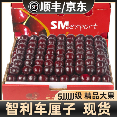智利车厘子新鲜水果包邮樱桃5斤装礼盒3j4j高端当季整箱吉制鲜果