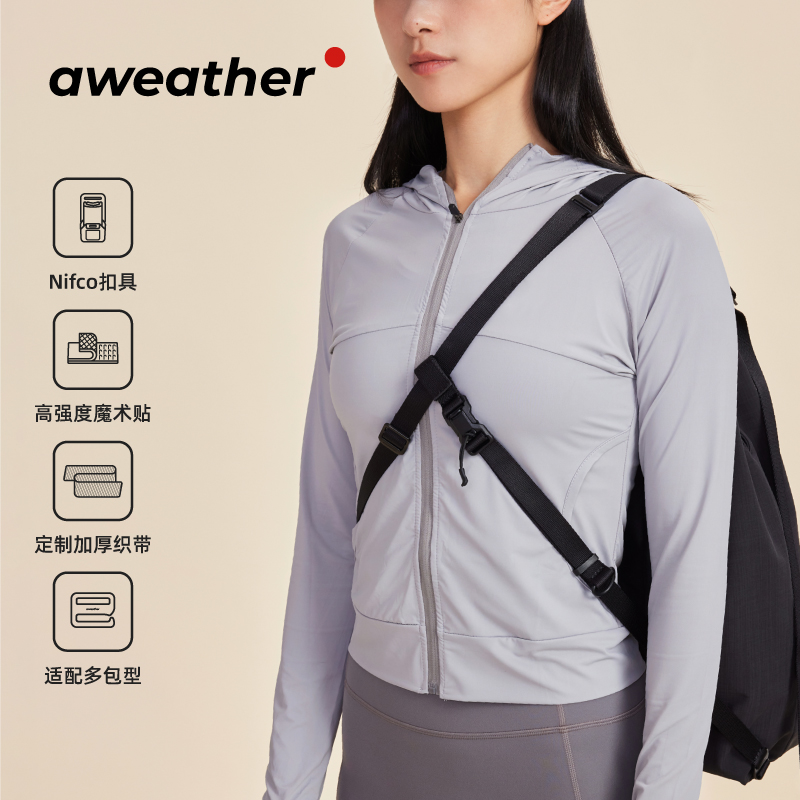 輕量耐用Nifco騎行三點固定帶