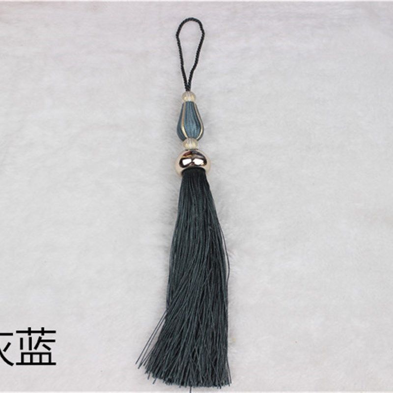 窗帘花边配件流苏吊球布料帘头配饰装饰小挂件桌旗小挂件小穗子