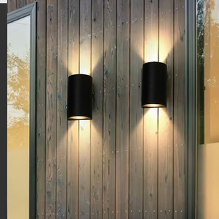 户外壁灯家用灯防水超亮LED入户灯花园阳台露台过道庭院外墙户外